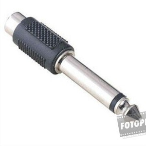 Hama 6,3 mm Jack - RCA adapter