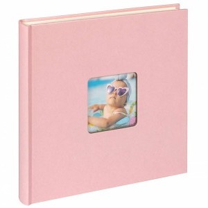 Walther Fun Baby fotóalbum, 26x25 cm, rózsaszín