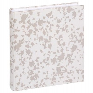 Walther Terrazzo stone 200/10x15 fotóalbum fehér