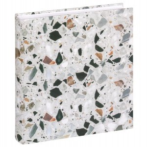 Walther Terrazzo stone 200/10x15 fotóalbum fekete