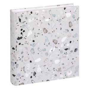 Walther Terrazzo stone 200/10x15 fotóalbum szürke
