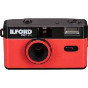 Ilford Sprite 35-II analóg fényképezőgép (fekete-piros)