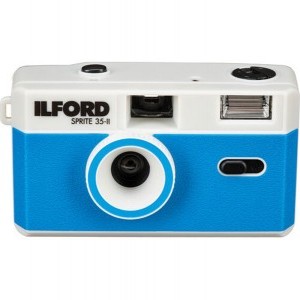 Ilford Sprite 35-II analóg fényképezőgép (ezüst-kék)