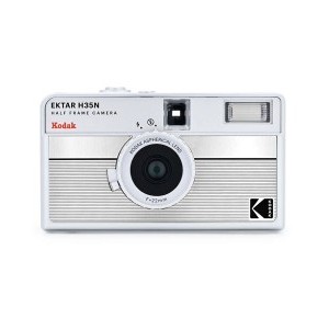 Kodak Half Frame Film Camera Ektar H35N csíkos ezüst