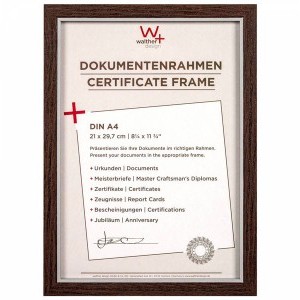 Walther Hygge 21x29,7 Fa képkeret - dió