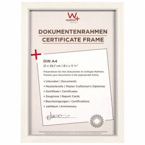 Walther Hygge 21x29,7 Fa képkeret - fehér