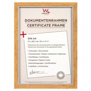 Walther Hygge 21x29,7 Fa képkeret - tölgy