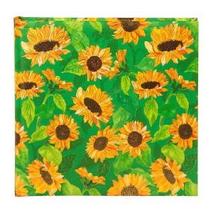Goldbuch Sunflower 25x25 fotóalbum zöld