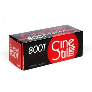 CineStill 800T 120 színes negatív rollfilm