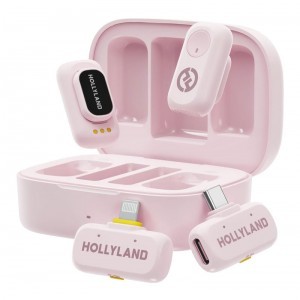 Hollyland Lark A1 Combo USB-C + Lightning (Cloud Pink)