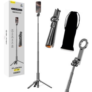 Blavec Selfie Bot Aluminium Fusion P-12 Magsafe Auto pop tripod + távirányító 1,60 méter (SSFP12-MTRAPB160) fekete