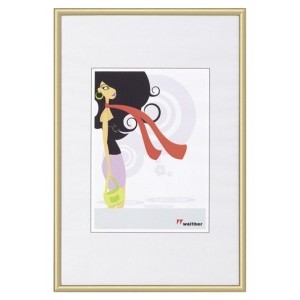 Walther New Lifestyle műanyag képkeret 30x40 arany