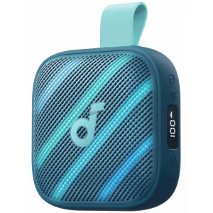 Bluetooth Hangszóró Anker Soundcore Boom Go 3i, 15W, TWS, RGB, Vízálló, Kék D5103030