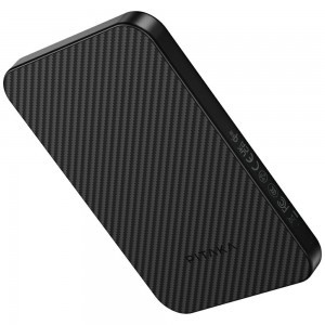 PITAKA Aramid Fiber Qi2 MagSafe powerbank fekete-szürke