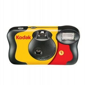 Kodak Fun Saver Flash 27 képkockás vakus egyszer használatos fényképezőgép