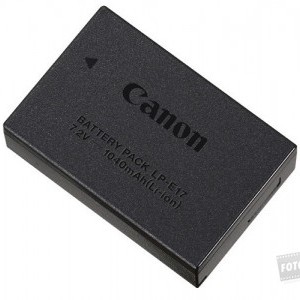 Canon LP-E17 akkumulátor (pl. EOS RP, R100, R10, R50, R8, stb.)(9969B001)