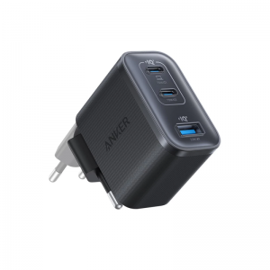 Anker Nano fali töltő, 70W, 3.5A, 1 x USB-A - 2 x USB-C, Fekete A121AL11