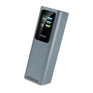 MOONX MP07 PD külső akkumulátor 165W 2xUSB-C + 1xUSB QC3.0 22.5W 30000mAh ezüst