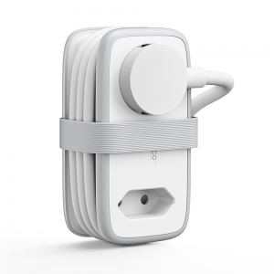 Orico AP3 65W GaN 6 az 1-ben hálózati elosztó 2x AC + 2x USB-A + 2x USB-C - fehér