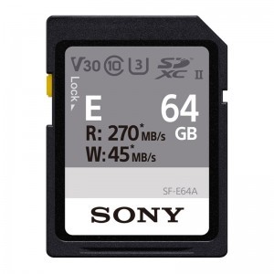 Sony SDXC UHS-II U3 64GB memóriakártya (SFE64A)