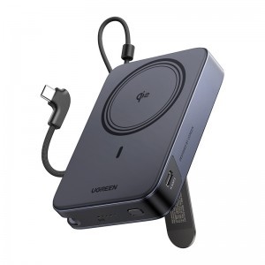 UGREEN PB568 mágneses powerbank 10000mAh 30W szürke Magsafe