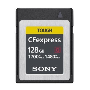 Sony 128GB TG CFexpress Type B 1700/1480MB/s memóriakártya (CEBG128)