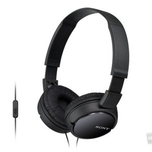 Sony MDRZX110APB Vezetékes fejhallgató mikrofonnal fekete