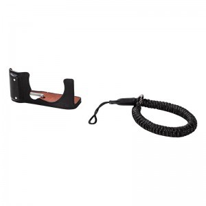 Smallrig 4879 bőr fél tok kit Fujifilm X-M5 fényképezőgéphez, fekete