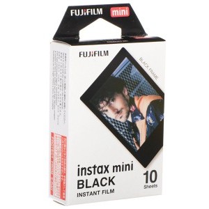 Fujifilm Instax Mini Glossy (10/pk) black