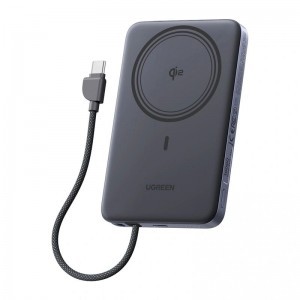UGREEN PB570 10000mAh 25W mágneses powerbank (szürke)