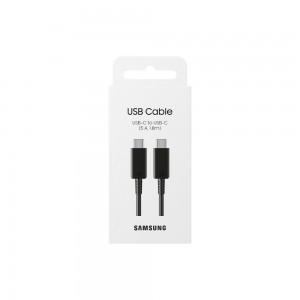 Samsung EP-DX510JBE Type C-Type C adat- és töltőkábel 5A 1.8m fekete