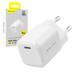 Blavec fali töltő BC-6 GaN4 - C típusú - PD QC 33W 3A (TCBC6G4-CW333A) fehér