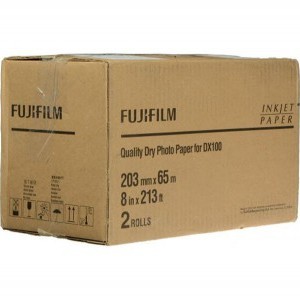 Fujifilm DX100 Drylab Paper 20,3x65m Lustre (1 tekercs)