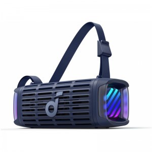 Bluetooth Hangszóró Anker SoundCore Boom 3i, 50W, RGB, Vízálló, Kék D5100030
