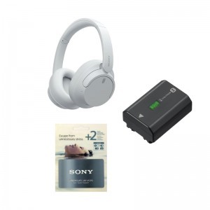 Sony WH-CH720N fehér fejhallgató + NP-FZ100 akku +2 ÉV GYÁRI GARANCIA