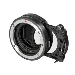 Canon EF-EOS RF adapter Drop-in C-PL szűrővel