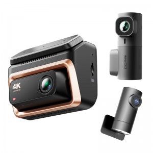 DDPAI Z60 Pro 3-CH 4K háromcsatornás menetrögzítő kamera fekete