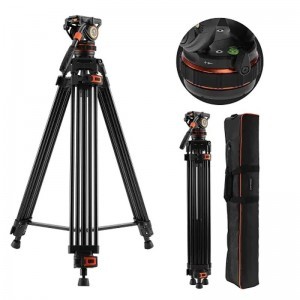 K&F Concept VA3+BV10 Twin Leg videó állvány