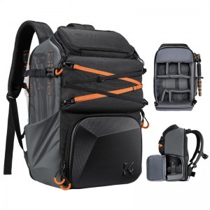 K&F Concept Star Wander 03 25 literes fotós hátizsák, fekete