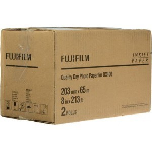 Fujifilm DX100 Drylab Paper 20,3x65m Glossy (1 tekercs)
