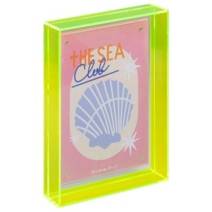Walther Summertime Neon keret 13x18 cm sárga
