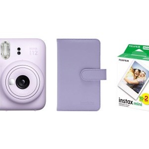 Fujifilm Instax Mini 12 Lilac Purple csomag
