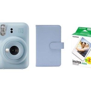 Fujifilm Instax Mini 12 Pastel Blue csomag