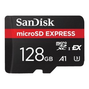 Sandisk 128 GB Express MicroSD kártya 880/480/100MB/s, U3, C10