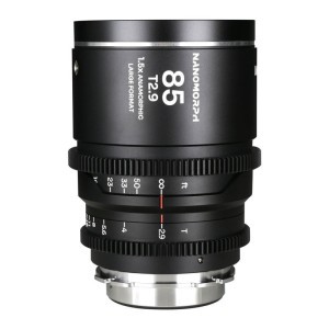 Laowa Nanomorph LF 85mm T2.9 1.5X (Silver) ARRI PL + EF