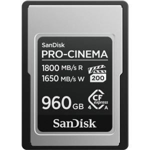 Sandisk 960GB Pro-Cinema CFExpress Type A memóriakártya