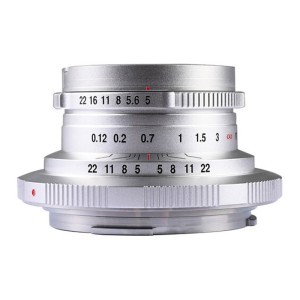 Laowa FF 15mm f/5 Cookie objektív Canon RF (Ezüst)