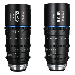 Laowa Proteus Zoom 2X Anamorphic objektív csomag (26-45mm, 45-85mm) - Blue (Meters) ARRI PL + EF