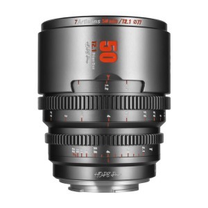 7Artisans Hope S35 50mm T2.1 objektív (Sony E bajonett) ezüst