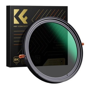 K&F Concept 58mm Nano-X Multifunctional CPL+VND 2-32 szűrő (Green Coated)